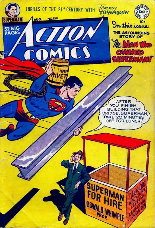Action Comics (1938 1st Series DC) #159 Raw Low Price