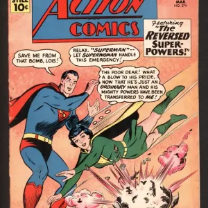Original Action Comics (1938 1st Series DC) #274 Raw