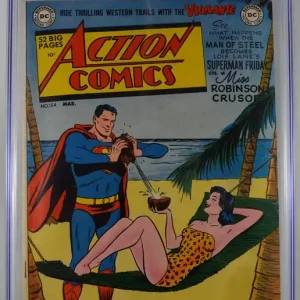 Action Comics (1938 1st series DC) #154 CGC Trending