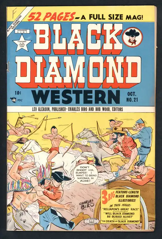 Black Diamond Western (LEV) # 21 Raw Exclusive