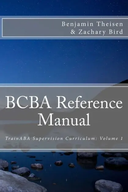 Shop Now BCBA Reference Manual