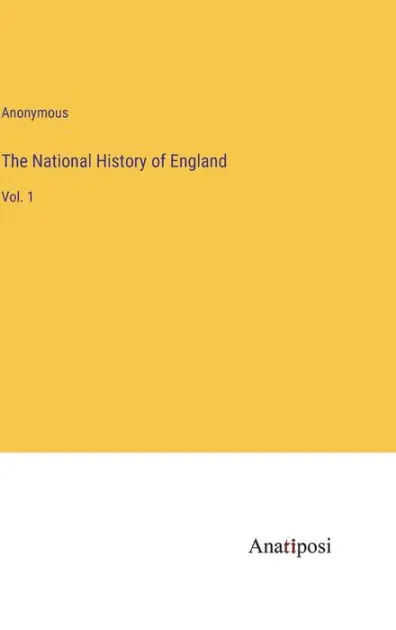 Cheap The National History of England: Vol. 1
